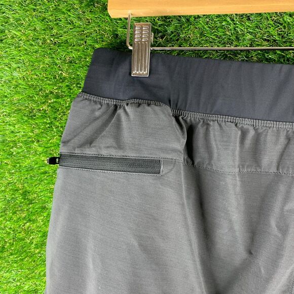 Fabletics Shorts Mens gray Unlined Stretch Running 8" Franchise Gym 32 x 8 - Picture 4 of 8